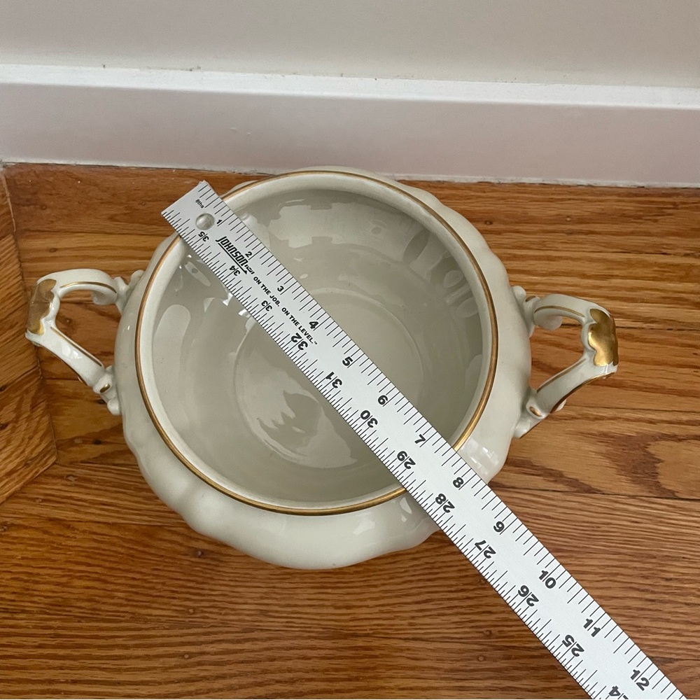 HUTSCHENREUTHER Hamilton Round Covered Vegetable Casserole Tureen Gold T… - Picture 13 of 16